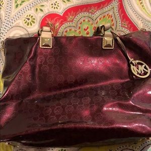 Michael Kors Burgundy Bag